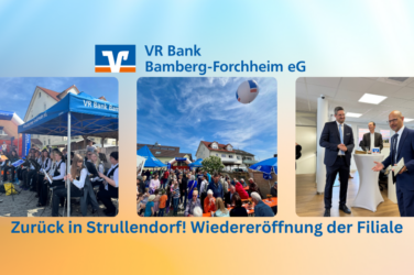 VR Bank feiert Wiedereröffnung